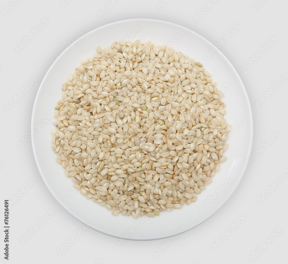 bowl of brown rice bowl of brown rice
