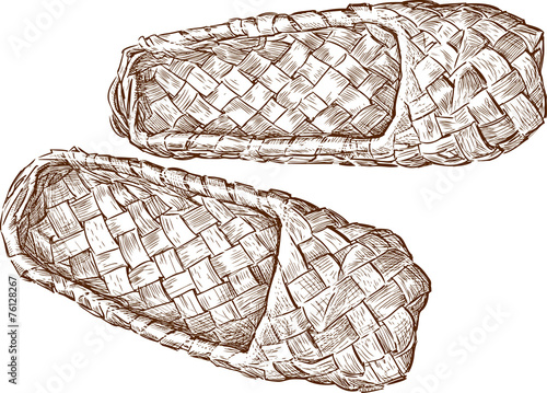 bast shoes