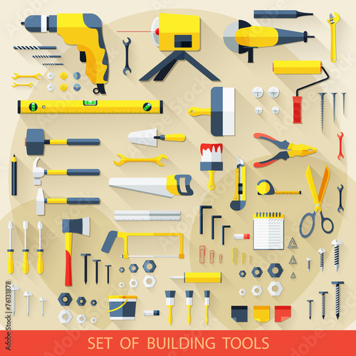 Set of building tools