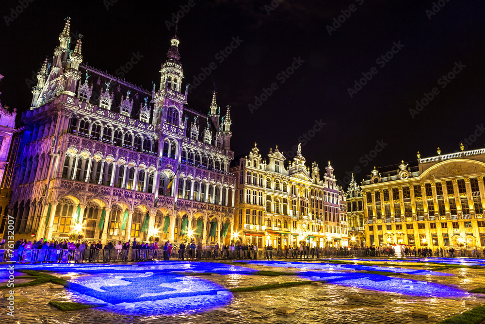 The Grand Place in Brussels