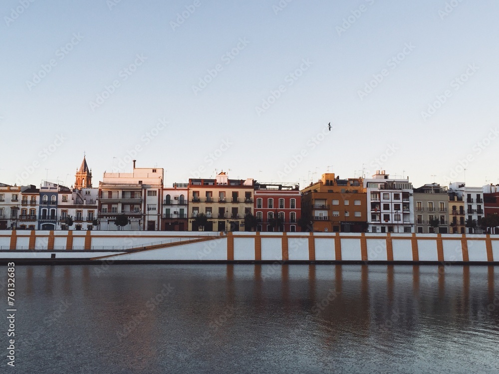 Fototapeta premium Sevilla in morning