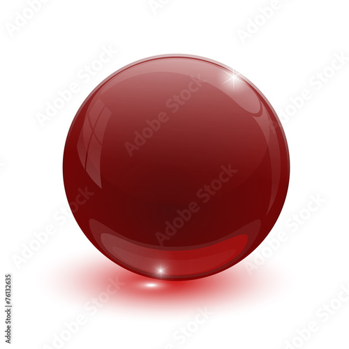 Free Download Ruby glassy ball - GFXLoad