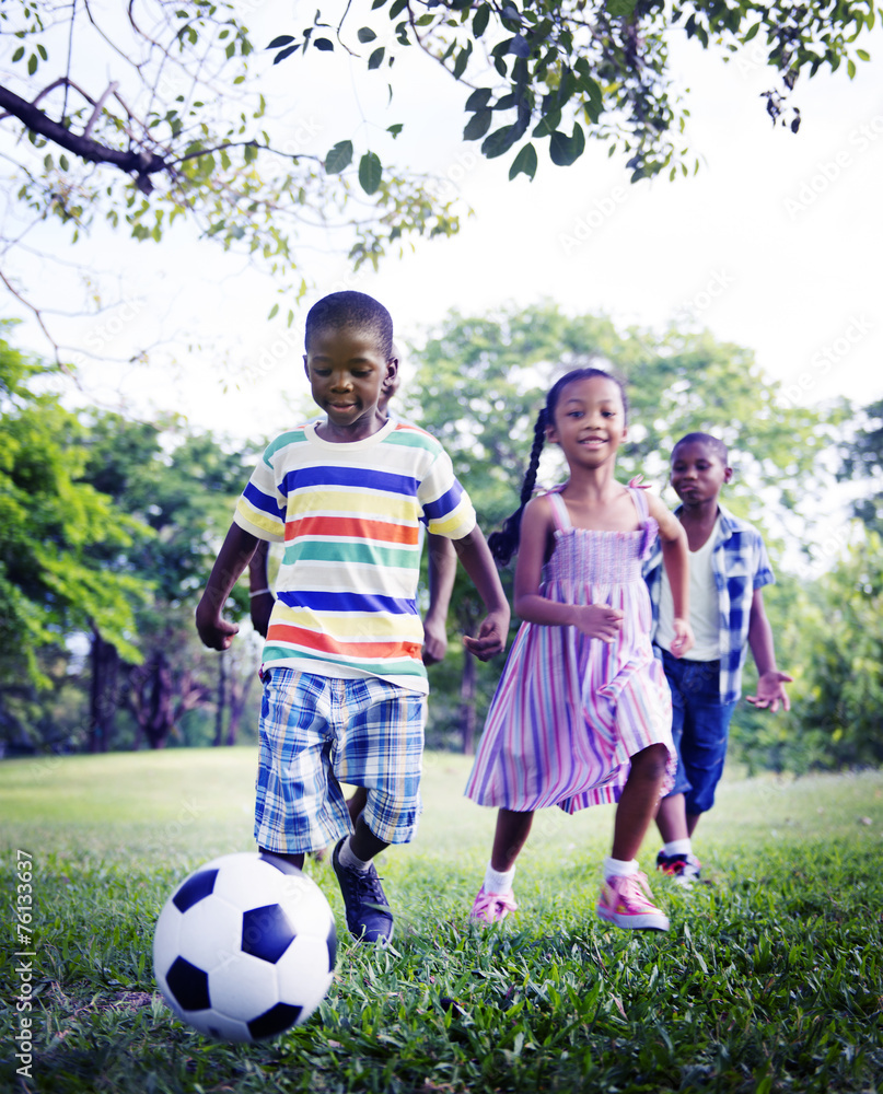 African Family Happiness Holiday Vacation Activity Concept African Family Happiness Holiday Vacation Activity Concept