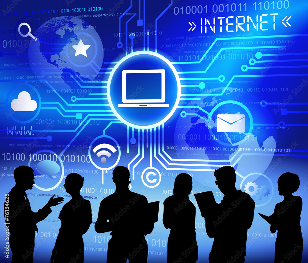Global Communications Of Modern Business People Global Communications Of Modern Business People