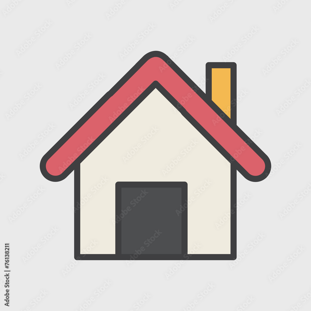 Vector of Homepage Website Icons Flat Design Concept Vector of Homepage Website Icons Flat Design Concept