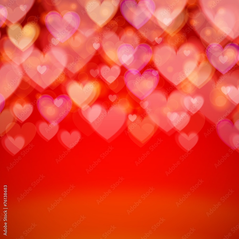 St. Valentine's Day abstract vector background St. Valentine's Day abstract vector background