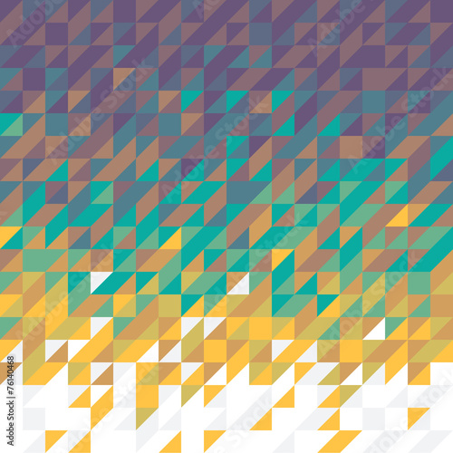 color mosaic background - vector illustration