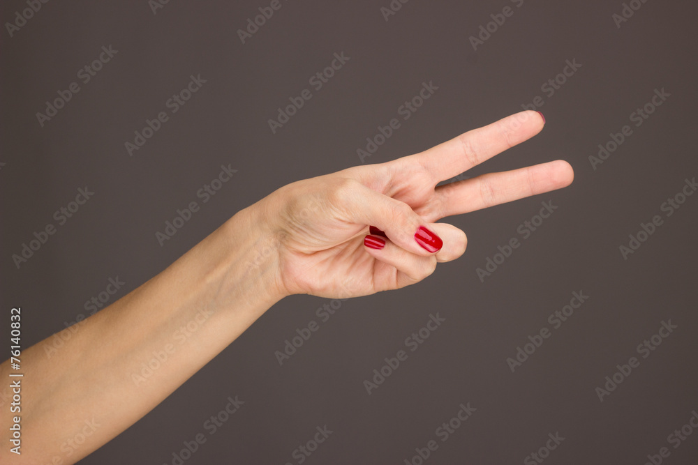 female hand gestures