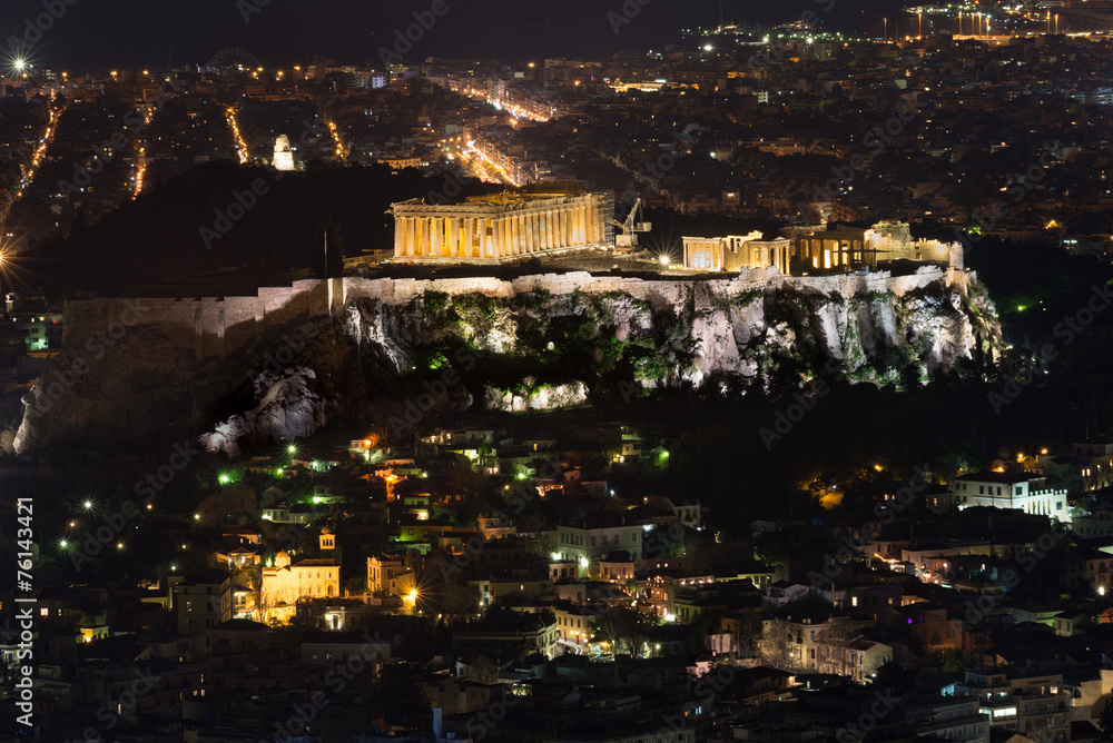 The Old, the Ancient and the Modern city of Athens