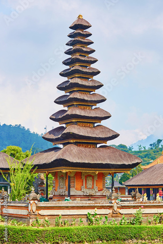 Wallpaper Mural Balinese water palace on Bratan lake Torontodigital.ca