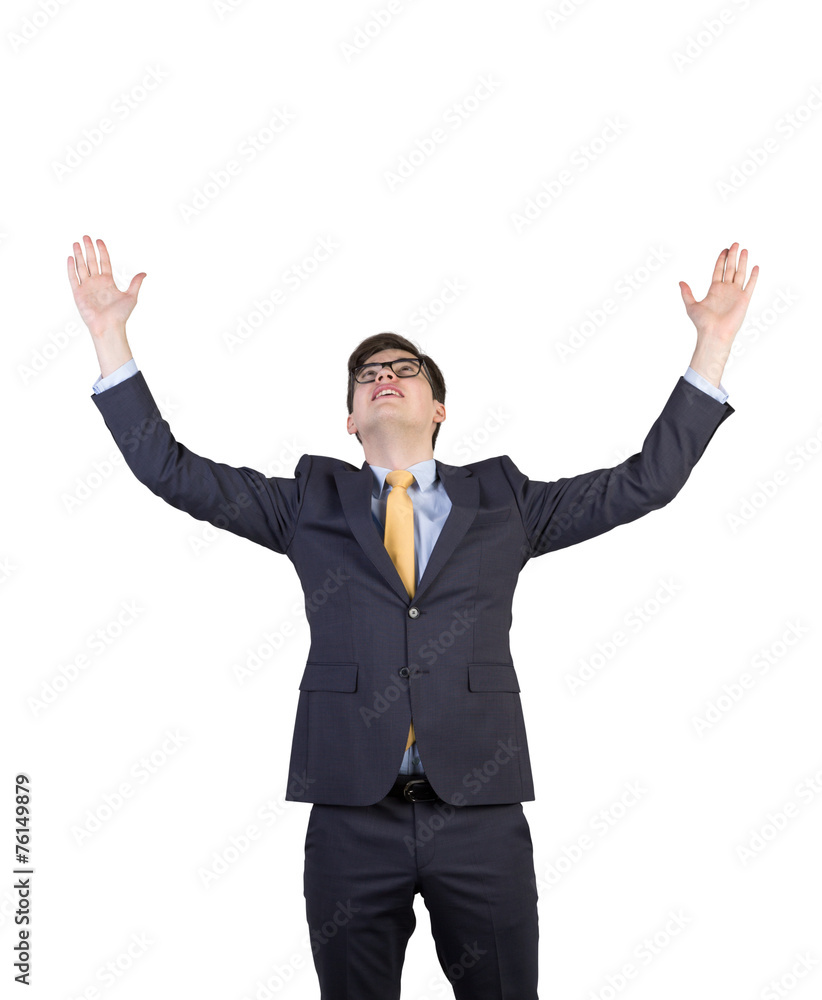 happy businessman happy businessman