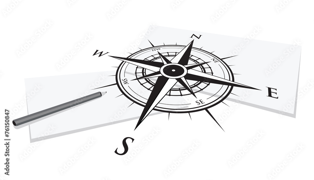 compass background and paper compass background and paper