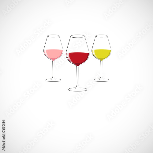 verres de vin