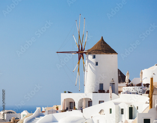 Windmill in Oia, Santorini.