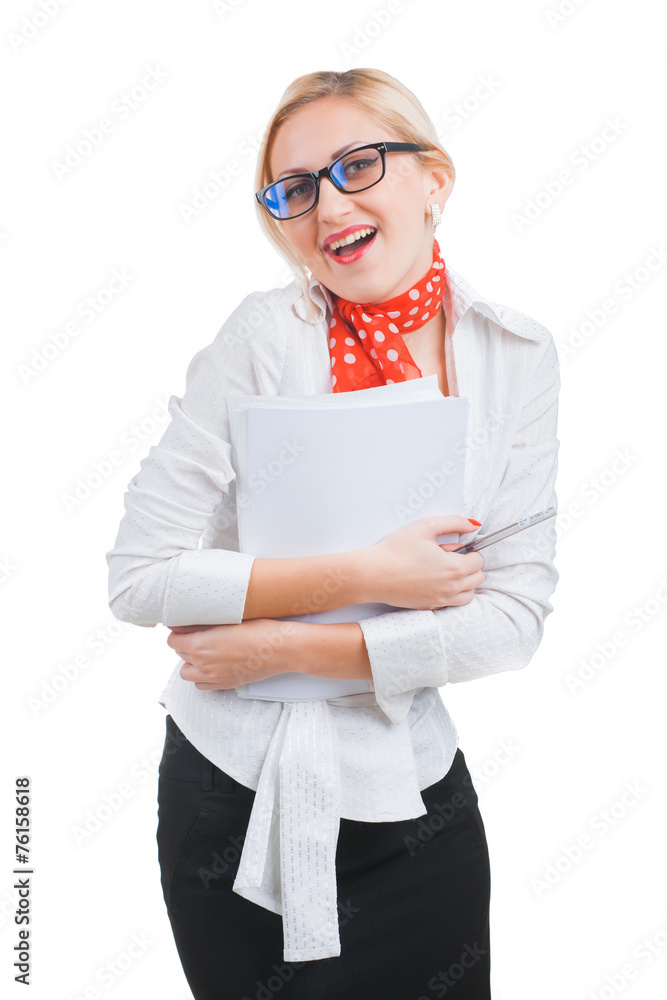 Smiling Business Woman Smiling Business Woman