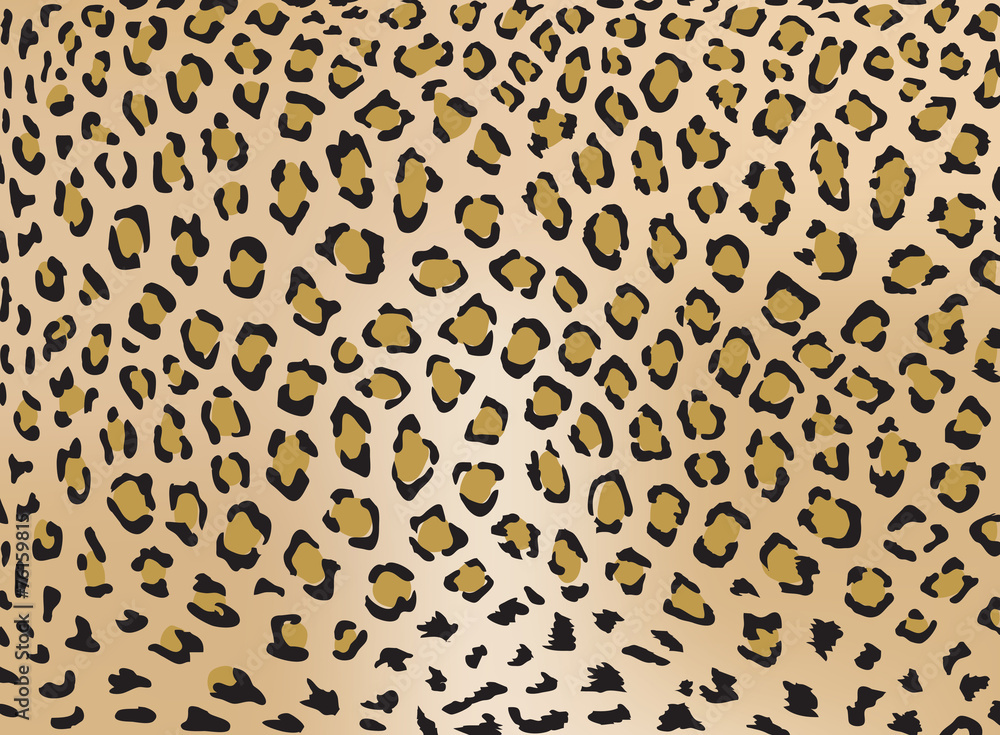 Obraz premium Leopard skin vector