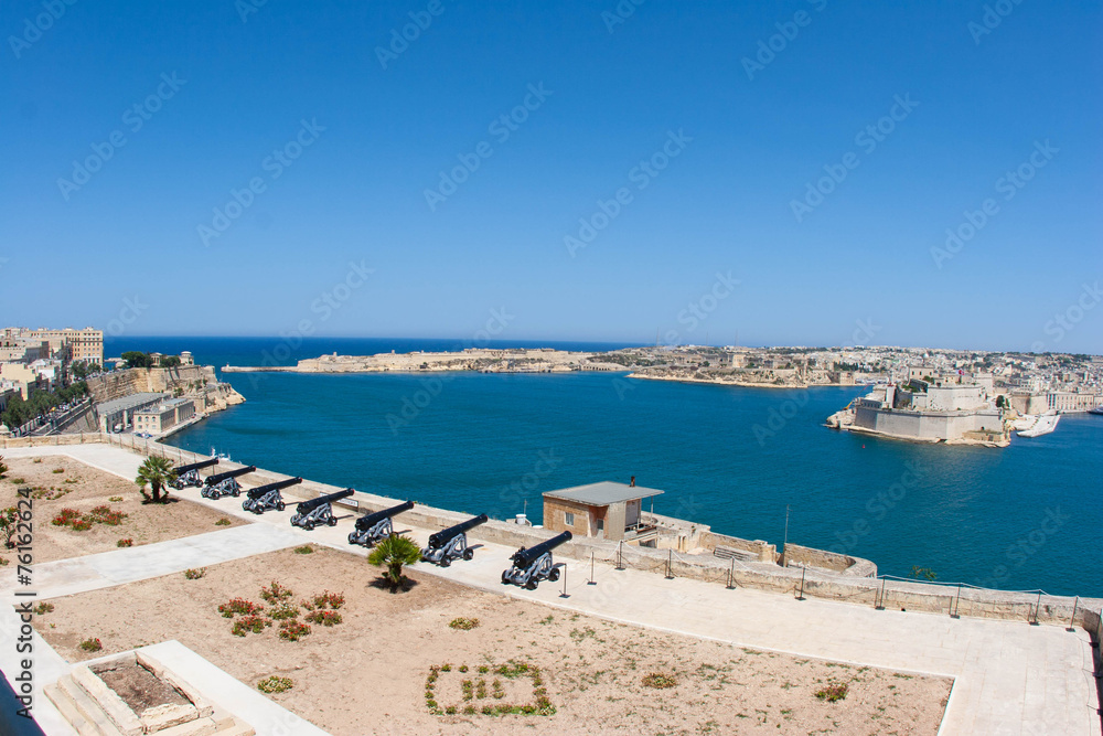 beautiful harbour of Malta