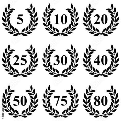 Lauriers de 5 à 80