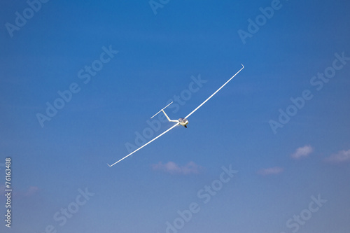Glider in the air
