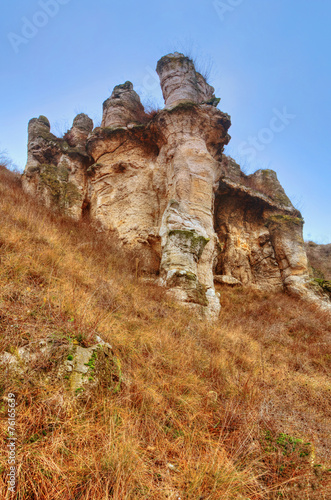 Rock phenomenon close up