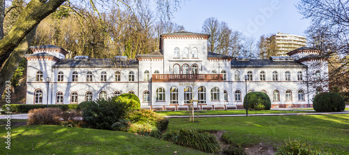 Kurhaus with scenic park in Bad Soden