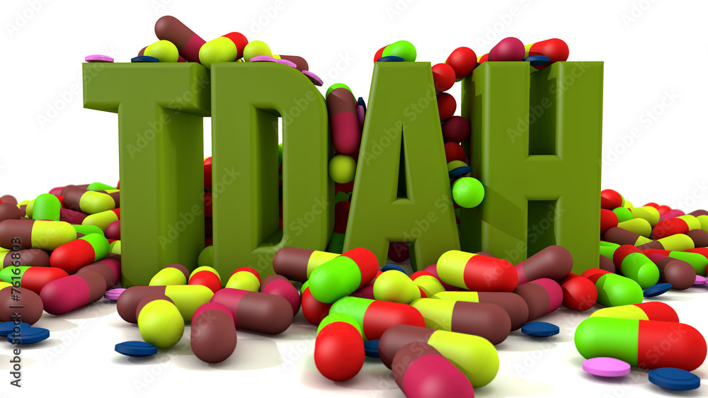 TDAH disorder Stock Illustration | Adobe Stock