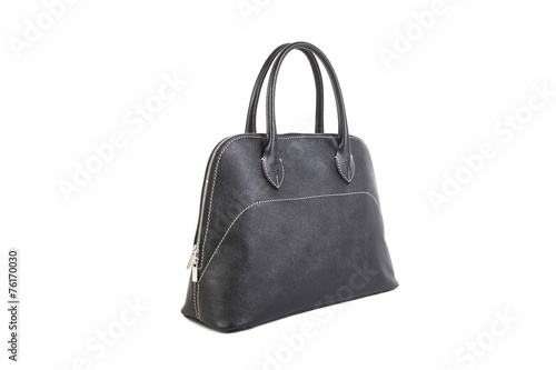 Black Leather Handbag
