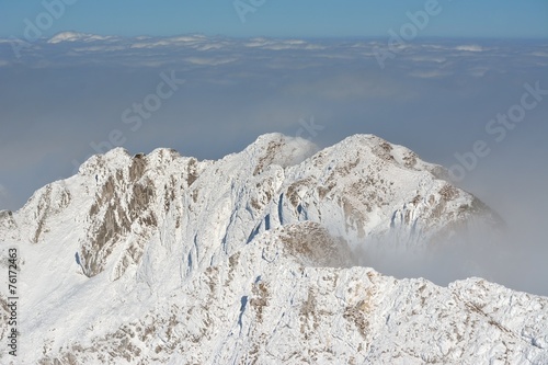 Winter in the mountains