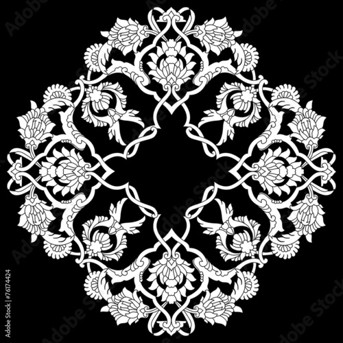 artistic ottoman pattern series fifty three version