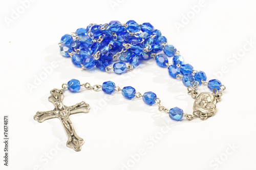 Canvas Print Dominican rosary isolated