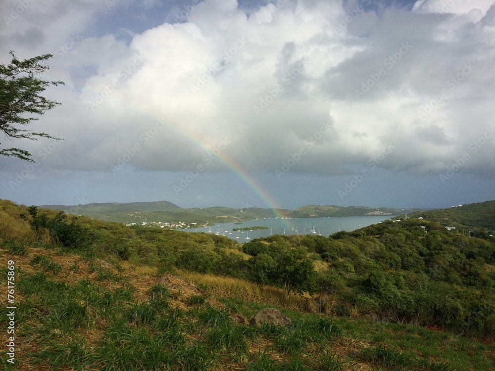 Rainbow over Culebra