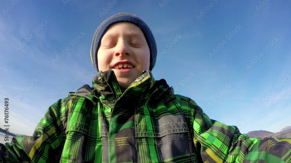 UHD 4K (3840x2160): little boy Camera on scooter handlebar UHD 4K (3840x2160): little boy Camera on scooter handlebar