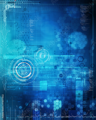 abstract tech design