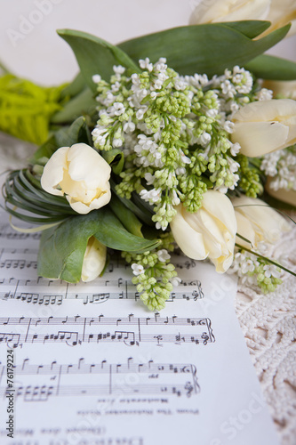 Fototapeta Naklejka Na Ścianę i Meble -  Bouquet of tulips