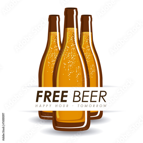 Beer design, vector illustration.