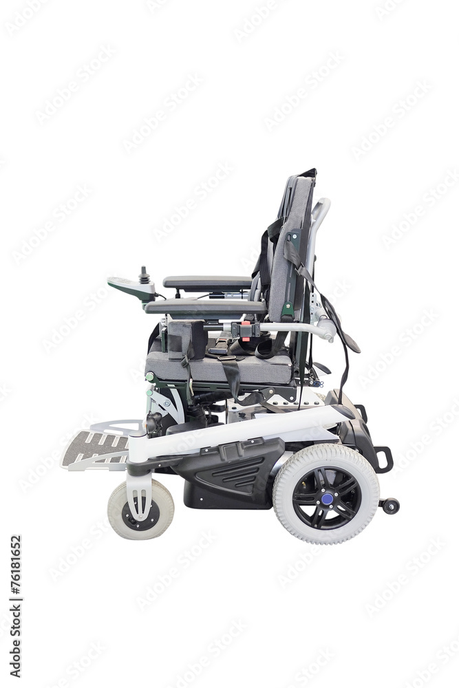Wheelchair isolated under the white background Wheelchair isolated under the white background