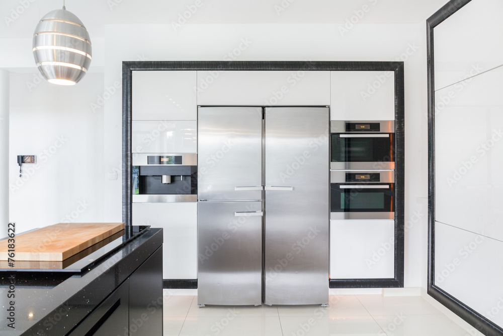 Expensive kitchen in modern house Expensive kitchen in modern house