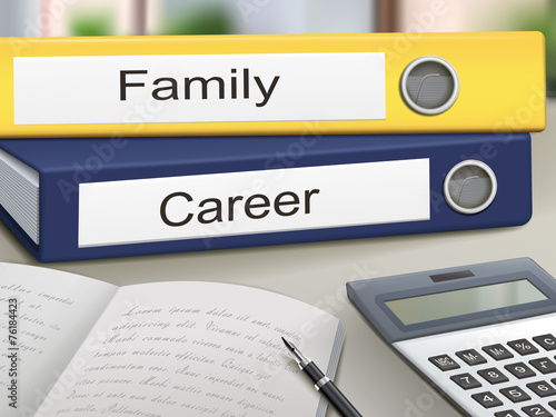 family and career binders