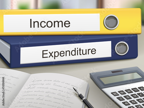 income and expenditure binders