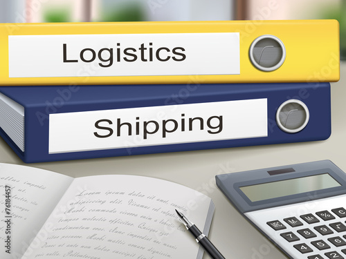 logistics and shipping binders