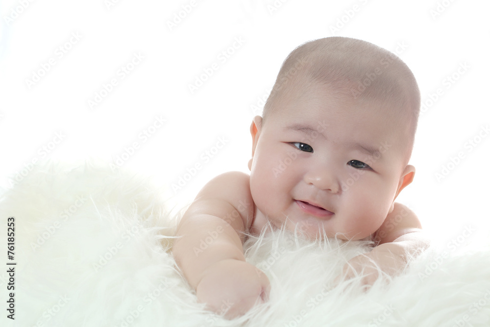 Portrait baby adorable baby looking confused Portrait baby adorable baby looking confused