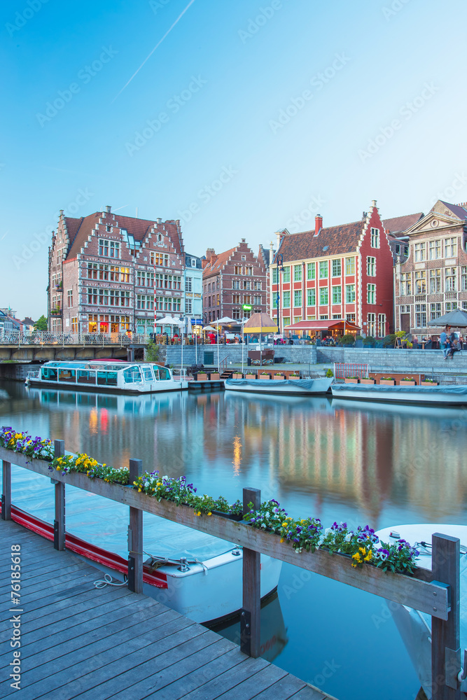 Ghent Town in Belgium