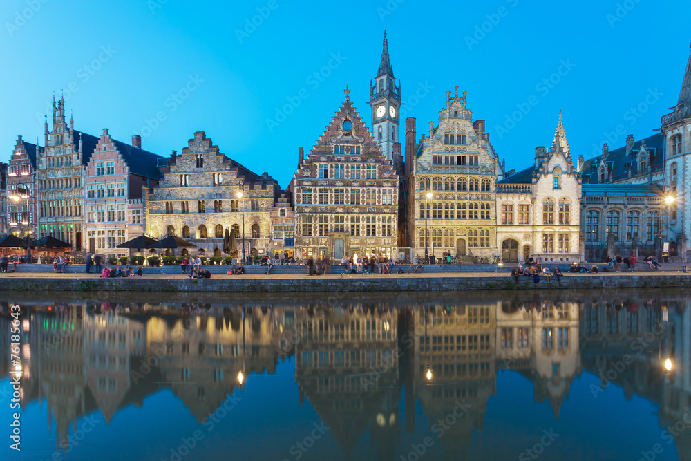 Ghent Town in Belgium