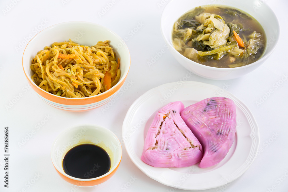 Vegan food popular manu in Nine Emperor Gods Festival ( J food ) Vegan food popular manu in Nine Emperor Gods Festival ( J food )