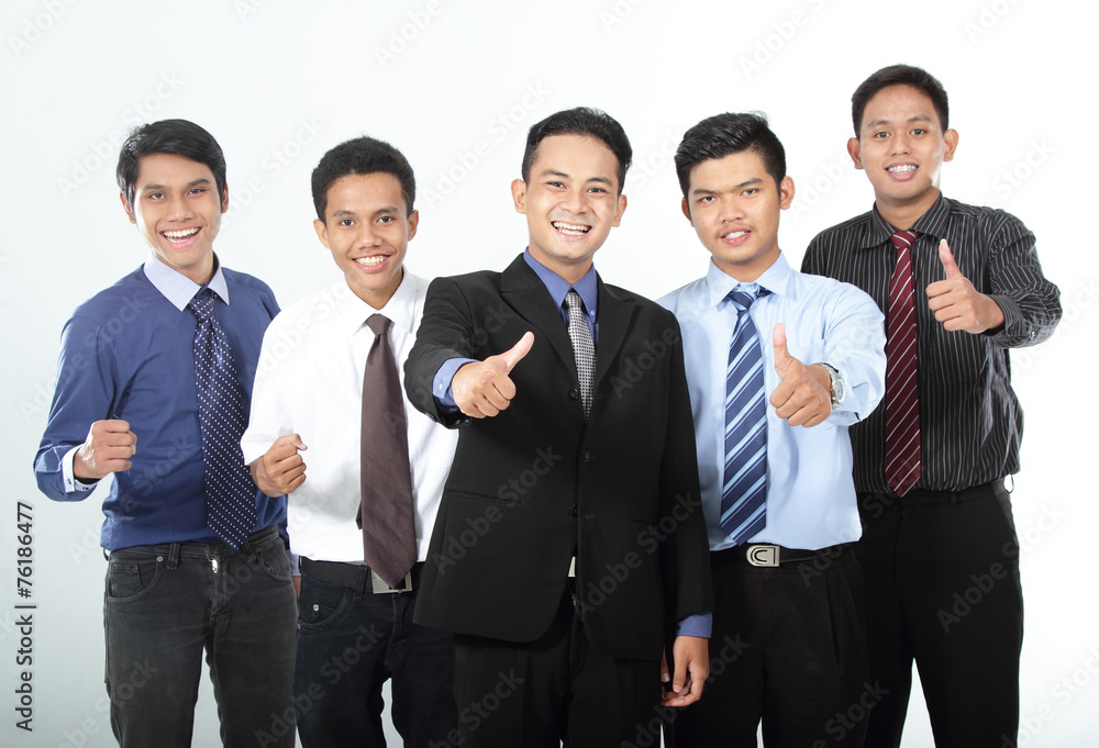 group of success business people. Isolated on white group of success business people. Isolated on white