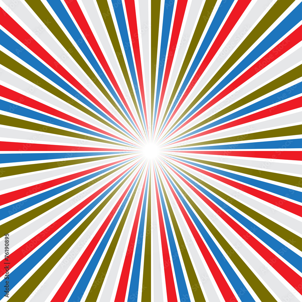 Ray background of colored rays Ray background of colored rays