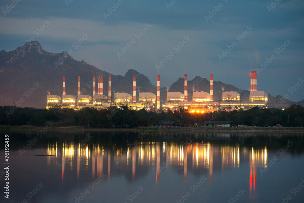 Coal power plant, Mae Moh Power Plant, Lampang, Thailand