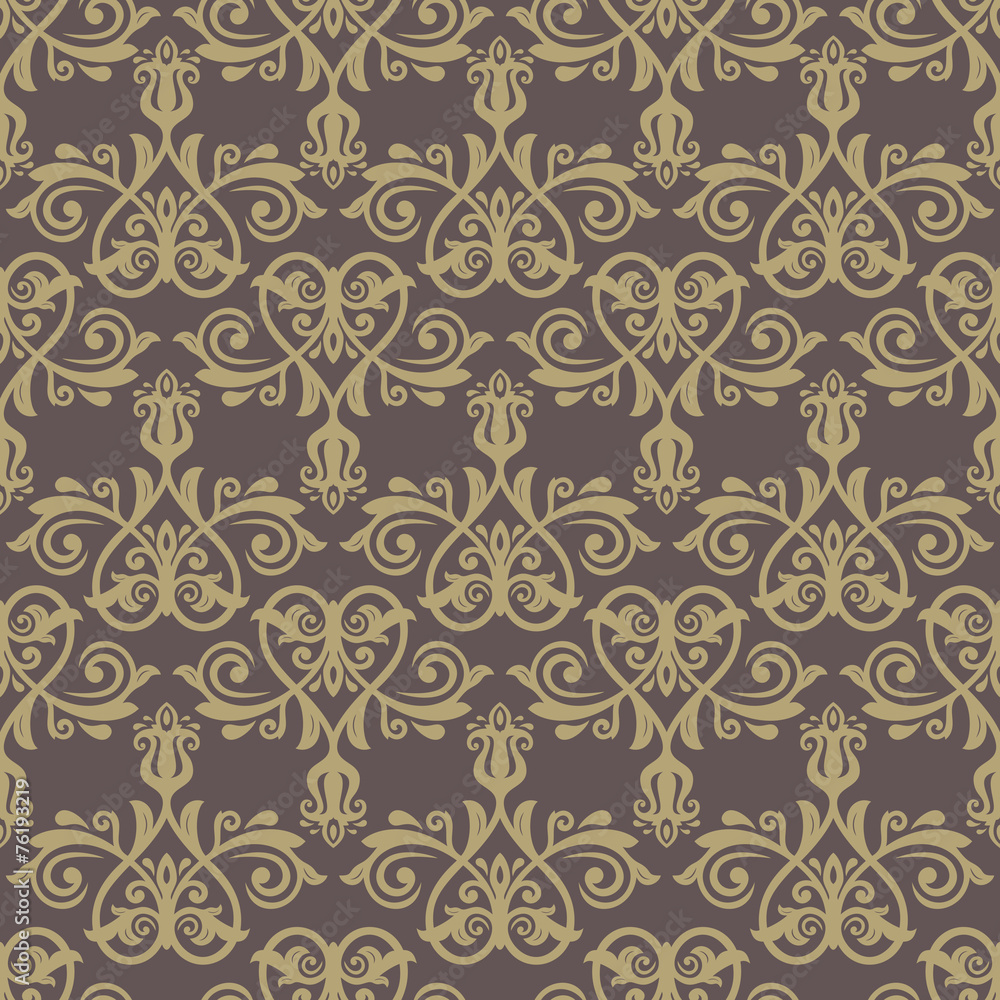 Orient Seamless  Pattern. Abstract Background