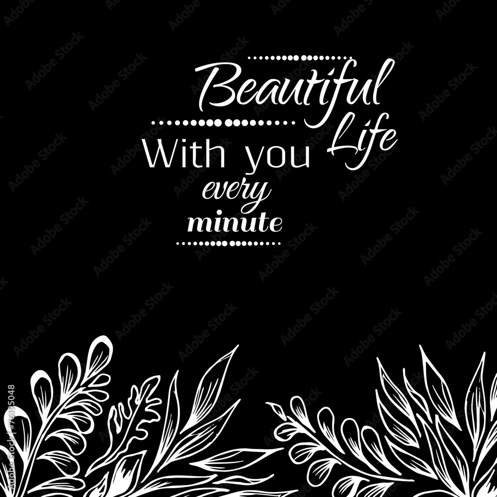 Obraz premium Floral ornate pattern