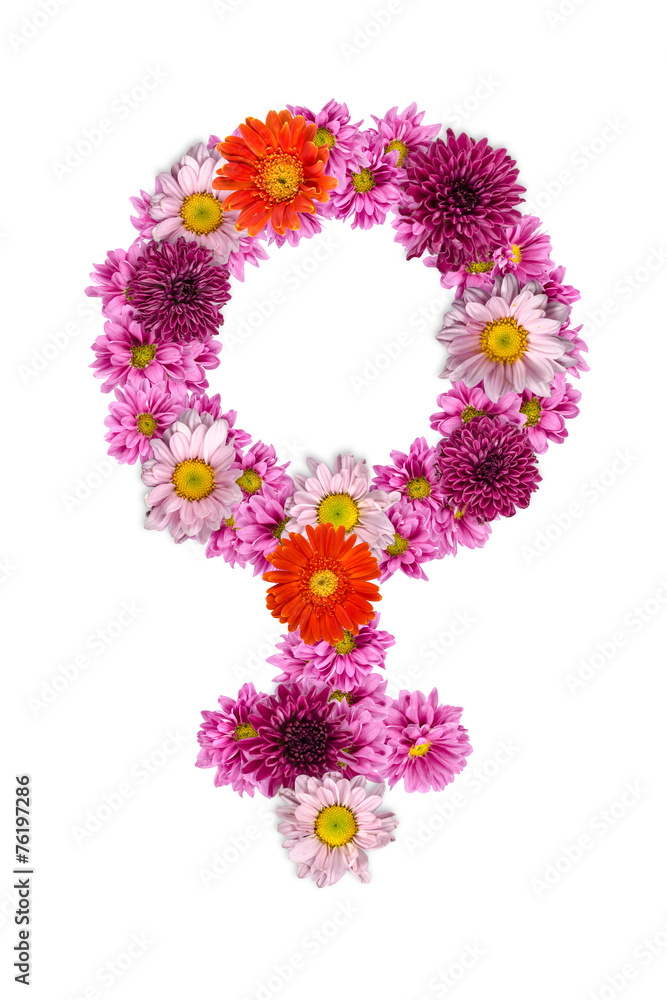 Flowers sign Flowers sign